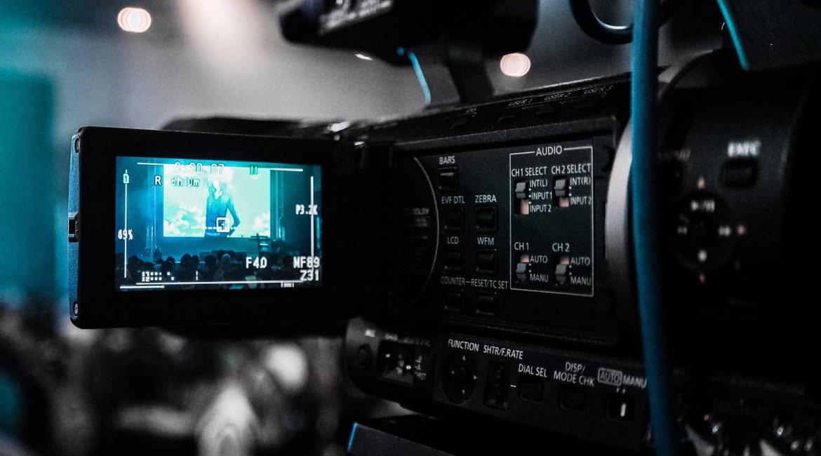 video recording of an event